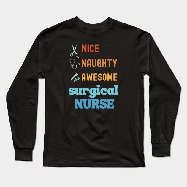 Nurse Gift Idea Long Sleeve T-Shirt by Xtian Dela ✅